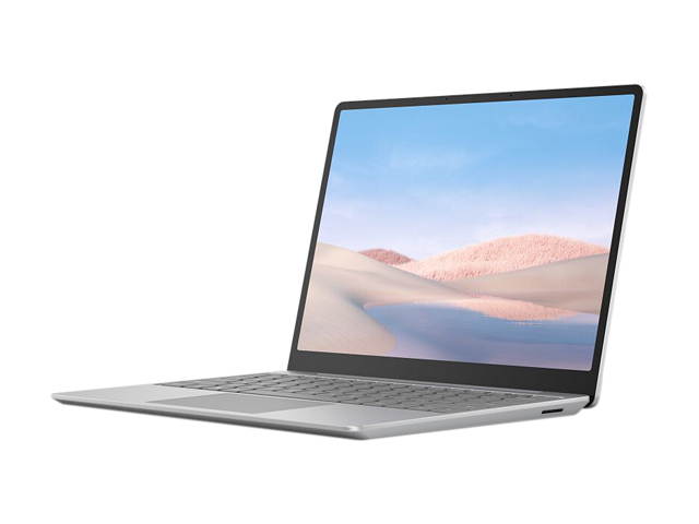 Microsoft Laptop Surface Laptop Go 21K-00001 Intel Core i5 10th Gen 1035G1 (1.00 GHz) 4 GB LPDDR4X Memory 64 GB eMMC Intel UHD Graphics 12.4" Touchscreen Windows 10 Pro