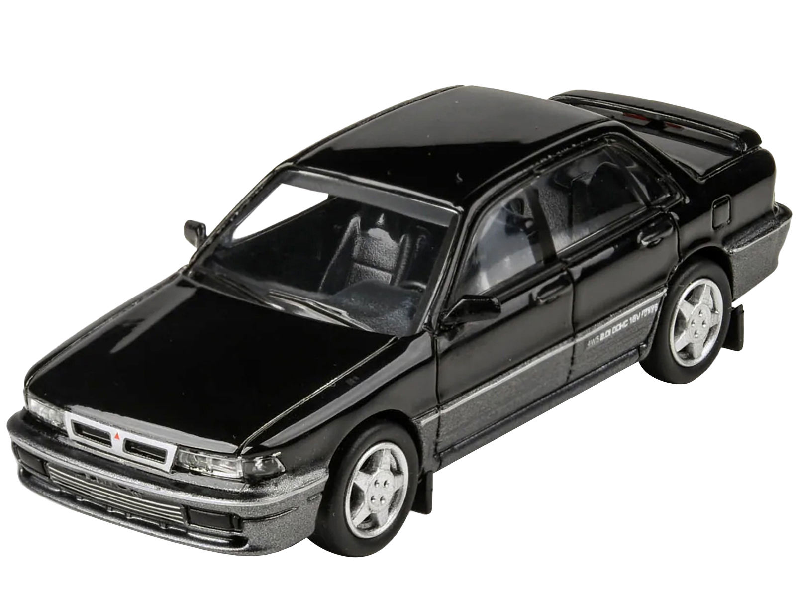 Mitsubishi Lancer GSR Evolution III RHD (Right Hand Drive) Black "Global64" Series 1/64 Diecast Model by Tarmac Works