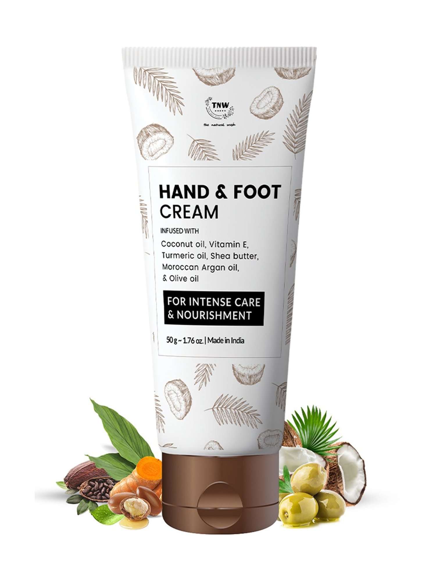 TNW-The Natural Wash Hand and Foot Cream - 50 gm