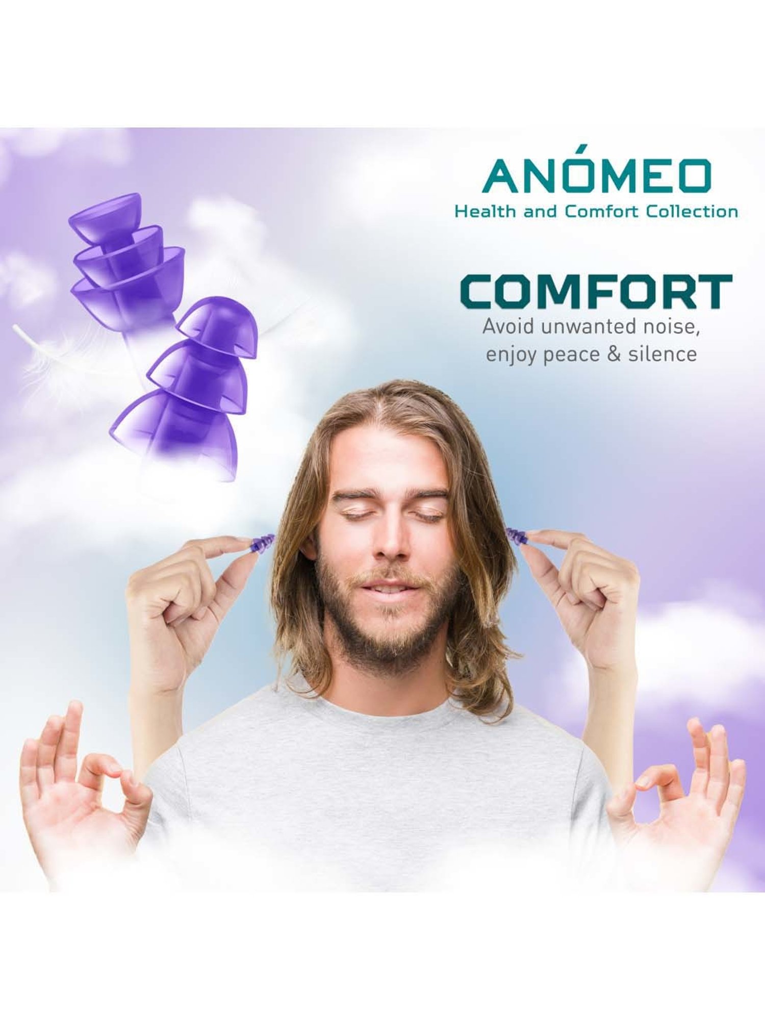 Anomeo Purple Ear Plug