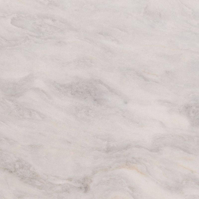 Relckin Faux Marble Cocktail Table White/Black - Holly & Martin