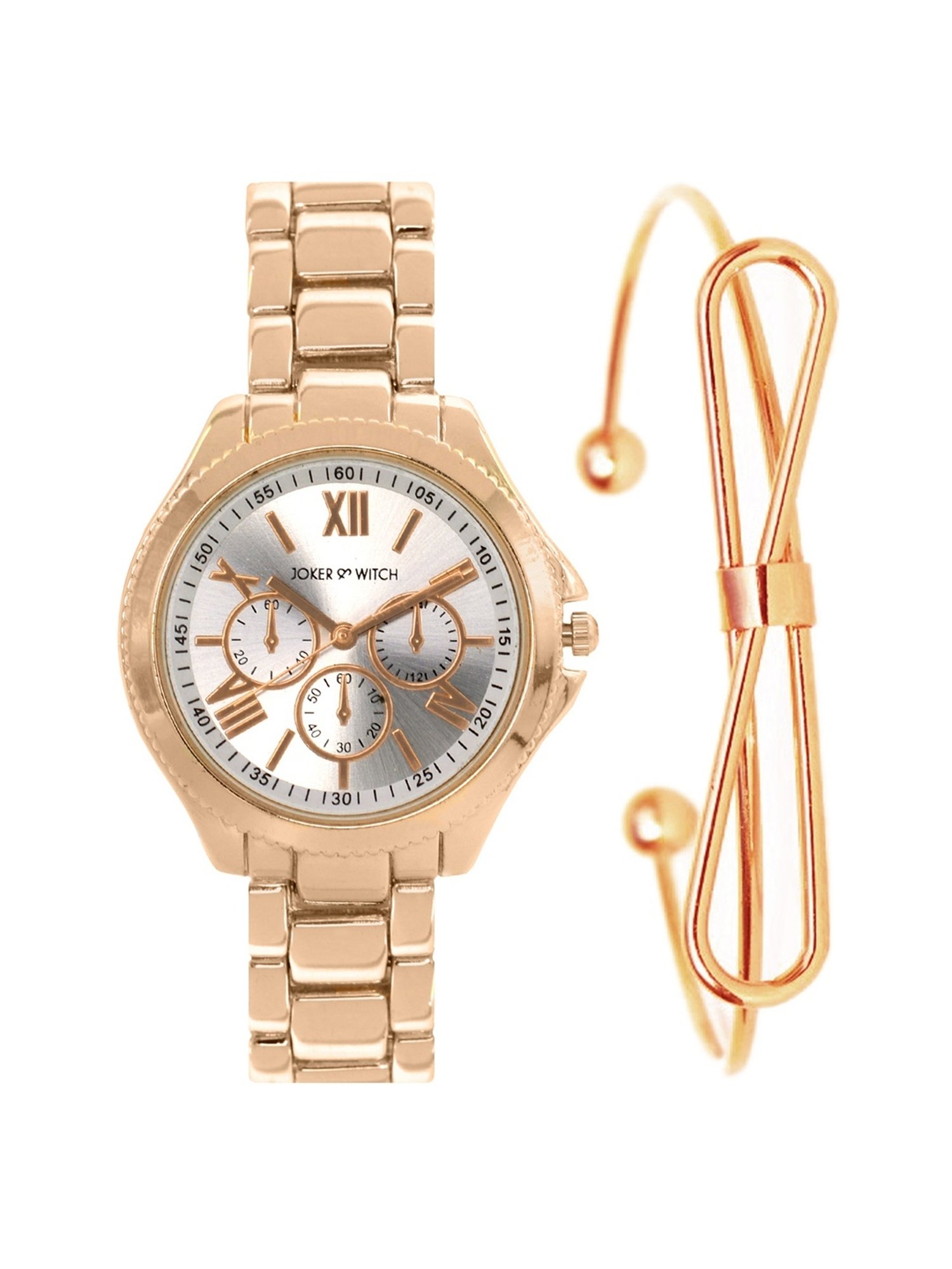 Joker & WItch JWBS137 Multifunction Watch for Women With Bracelet