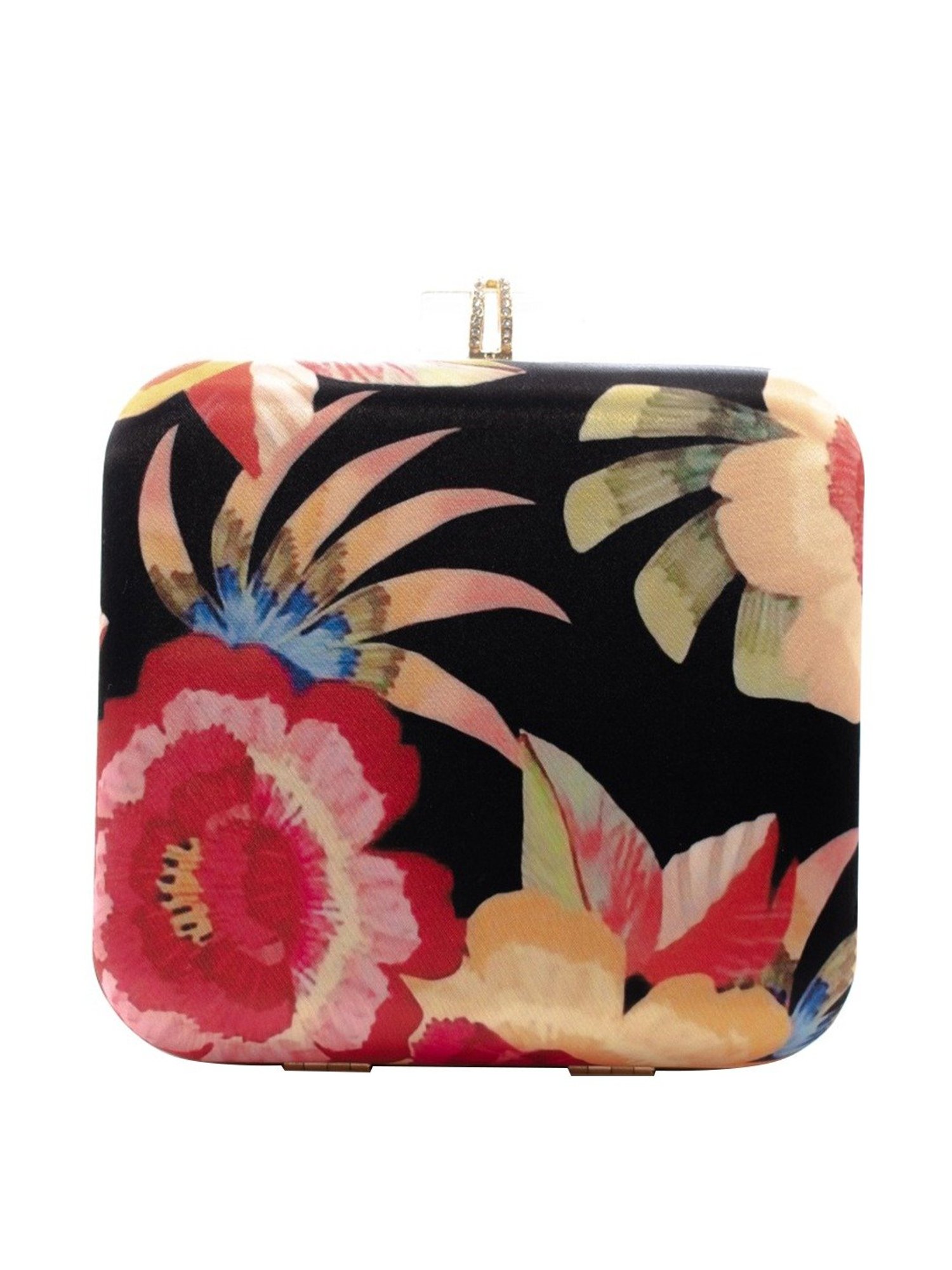 Sugarcrush Multicolor Satin Clutch