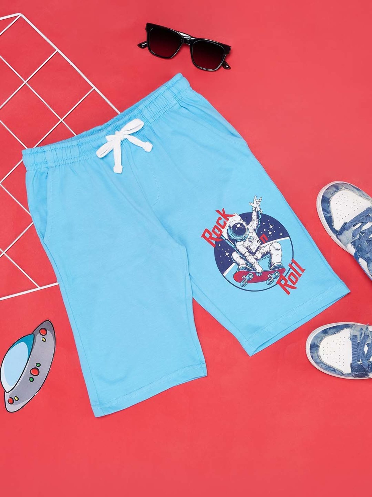 Speedo Kids Navy Solid Jammer