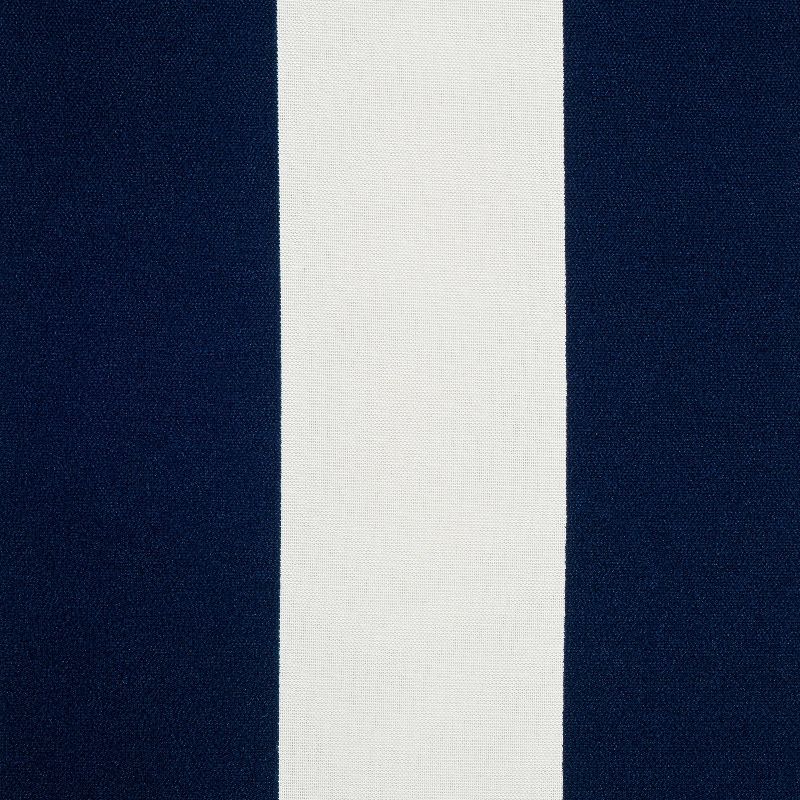 Rolston 2pk Outdoor Throw Pillow Dark Blue/White Stripe - Haven Way