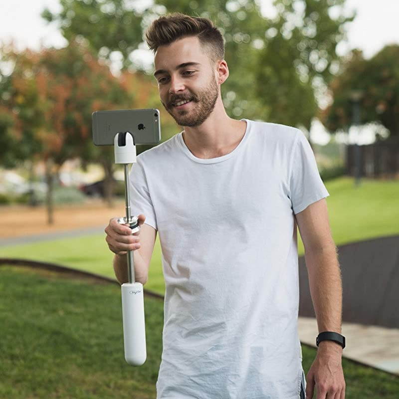 Smartphone Gimbal and Video Stabilizer - Compatible with All iPhone, Galaxy, Foldables, and GoPro. Only Smartphone Gimbal That Also Works with 360 and VR Cameras