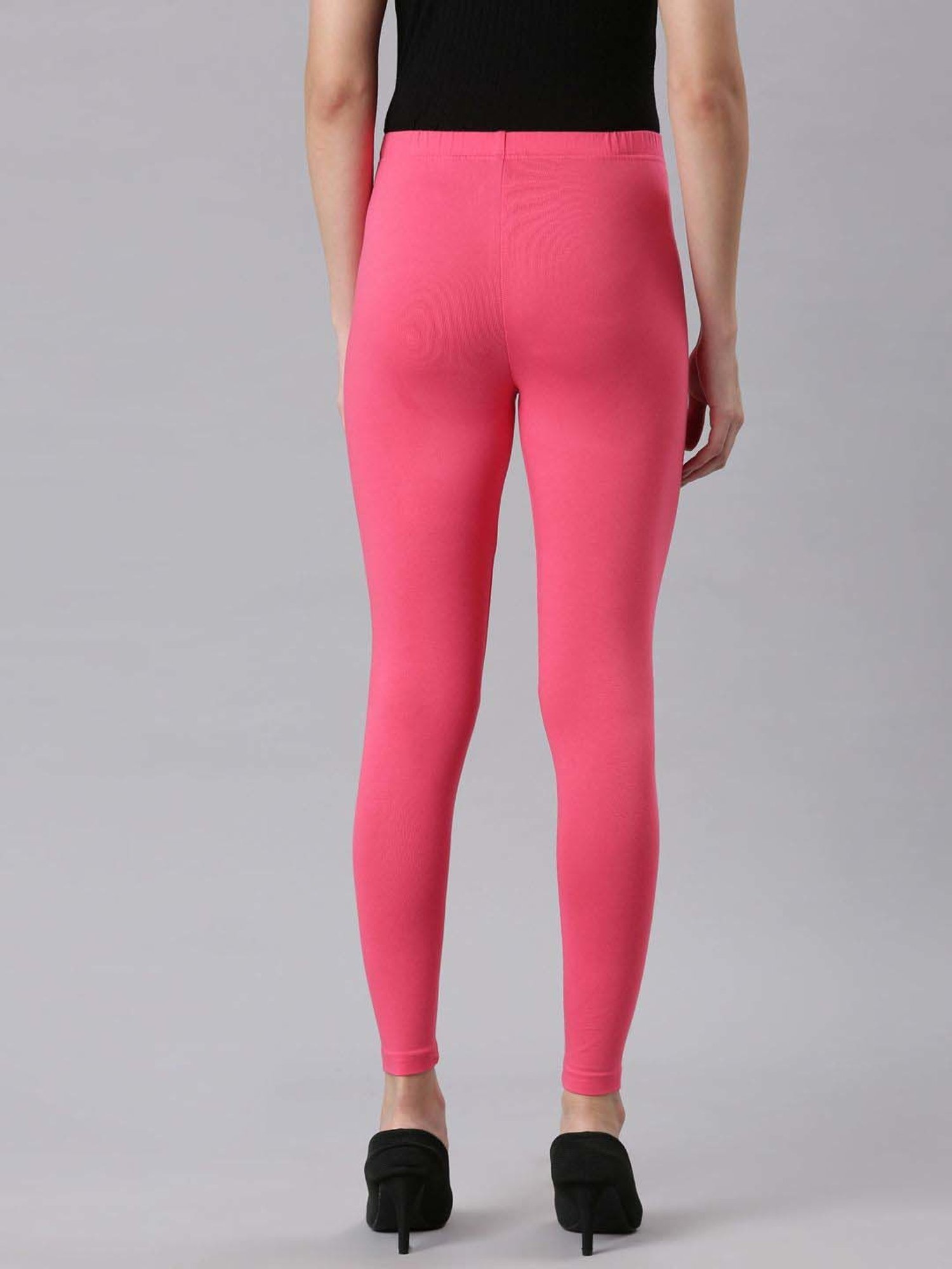 Dixcy Slimz Pink Mid Rise Leggings