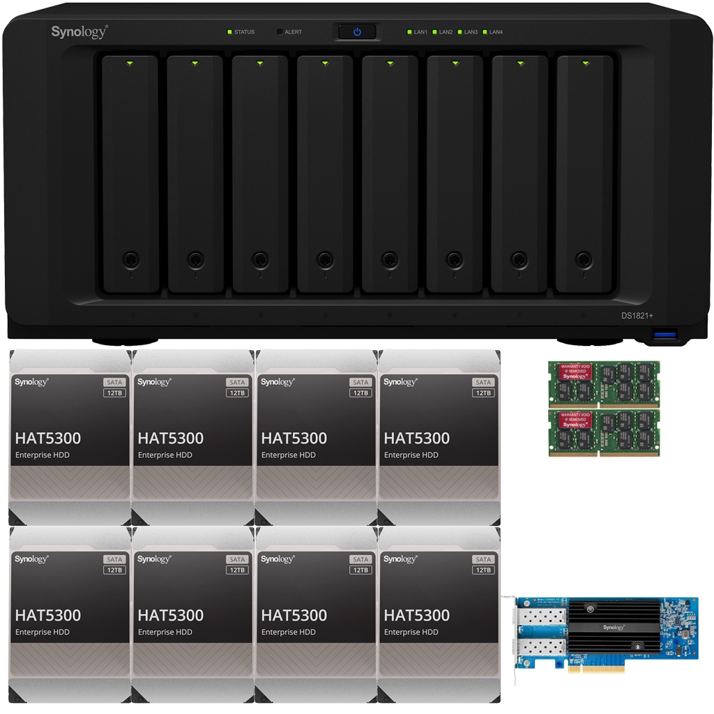 Synology 2 Bay Network Video Recorder NVR1218 (Diskless)