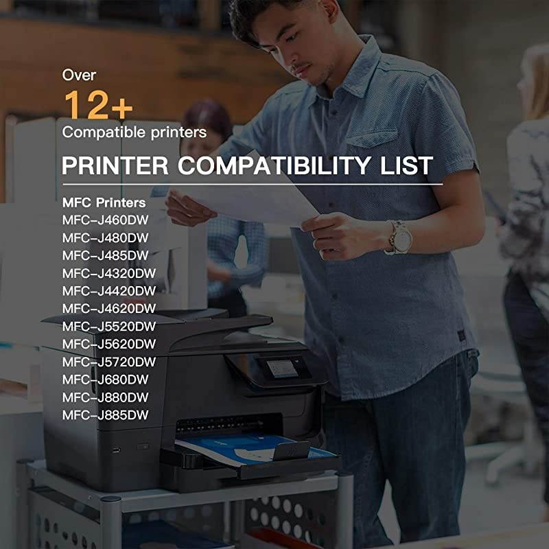 EZ InkTM Compatible Ink Cartridge Replacement for Brother LC203XL LC203 XL to use with MFCJ480DW MFCJ880DW MFCJ4420DW MFCJ680DW MFCJ885DW 6 Black 3 Cyan 3 Magenta 3 Yellow 15 Pack