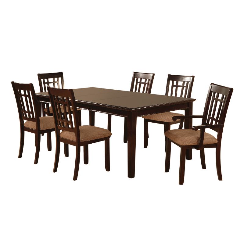 Grantwood Simple Extendable Dining Table Dark Cherry - HOMES: Inside + Out