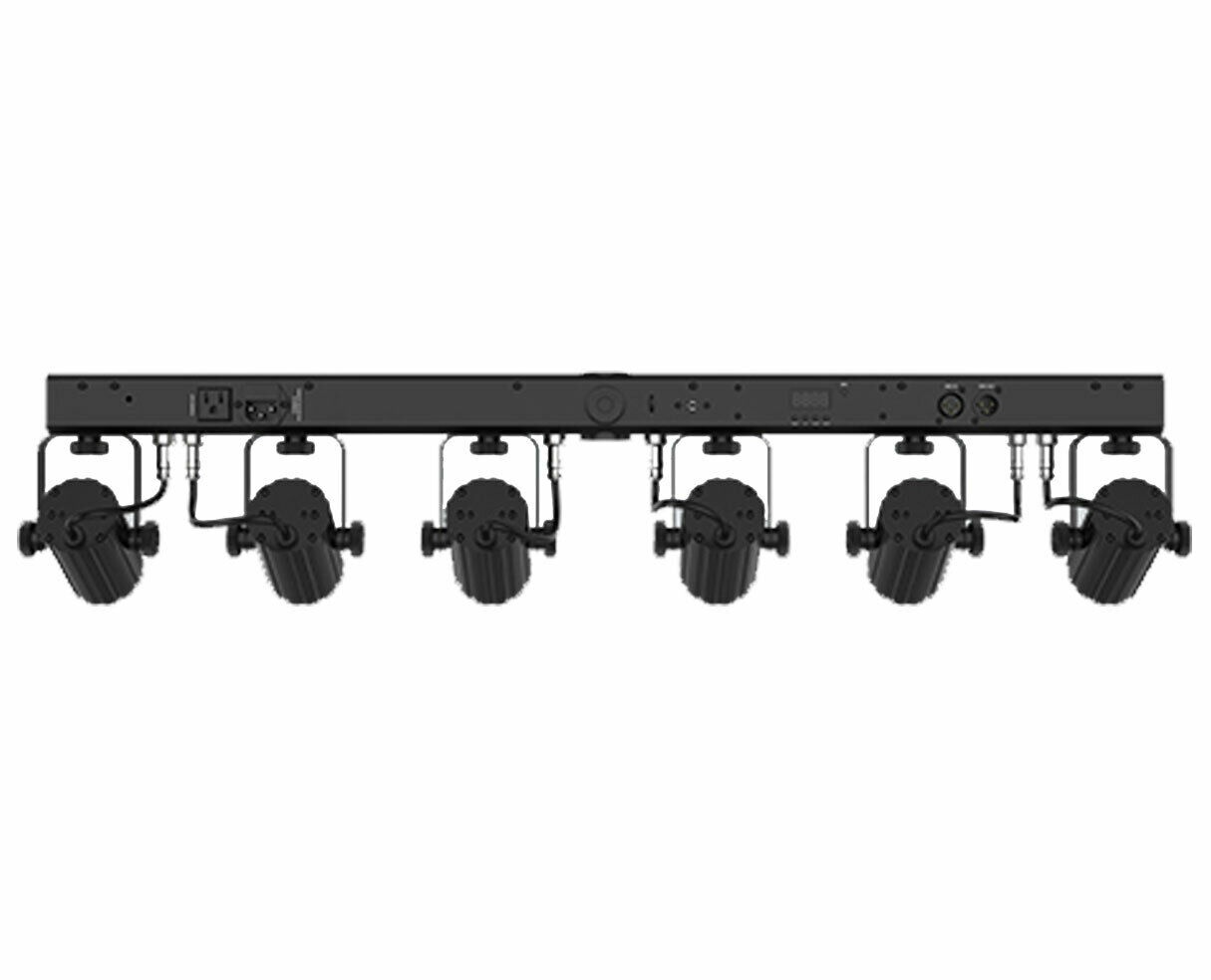 CHAUVET DJ 6SPOT RGBW 6-Head High-Intensity Quad-Color LED Spot Lighting System