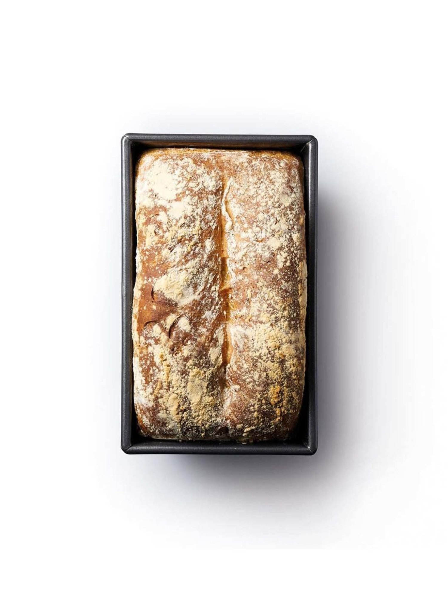 MasterClass Grey Carbon Steel Non-Stick Box Sided Loaf Pan