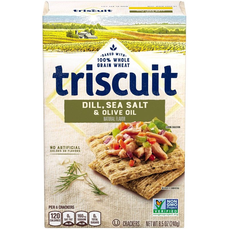 Triscuit Dill, Sea Salt & Olive Oil Crackers - 8.5oz