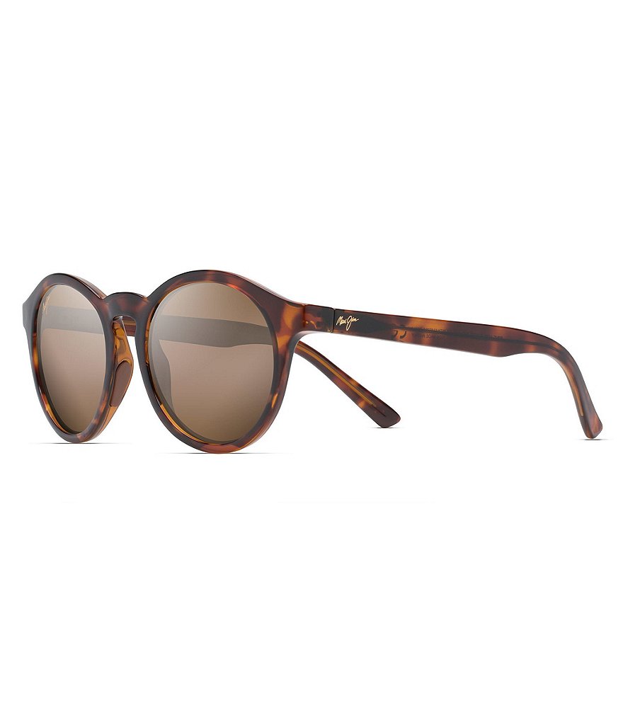 Maui Jim Pineapple PolarizedPlus2&reg; Round 50mm Sunglasses