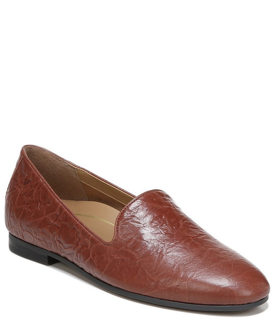 Vionic Willa II Leather Slip-On Loafers