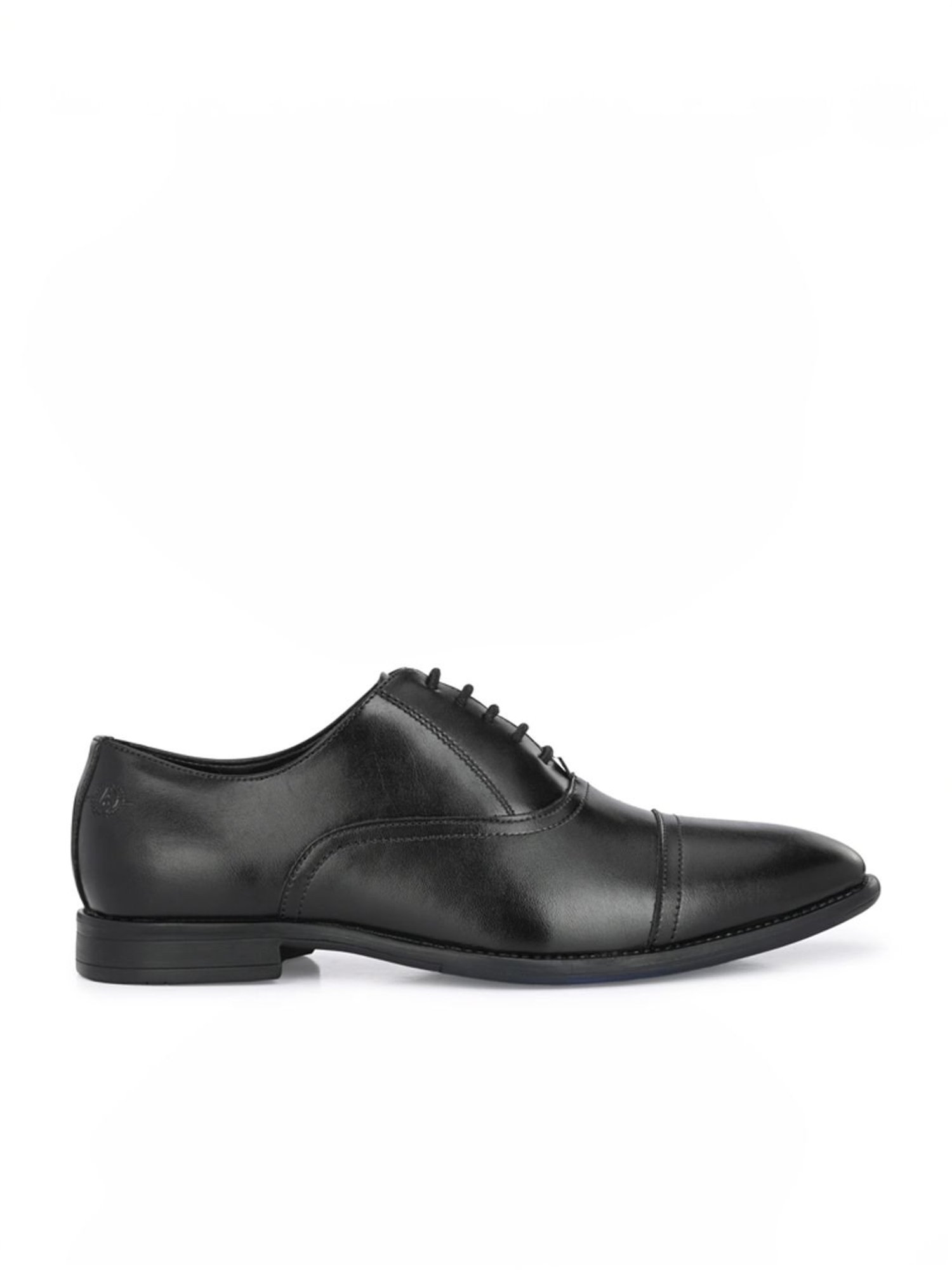 Alberto Torresi Men's Black Oxford Shoes