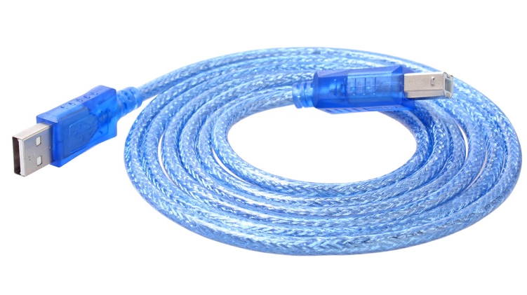 DTECH CU0094 10 ft. USB cable A/male to B/male