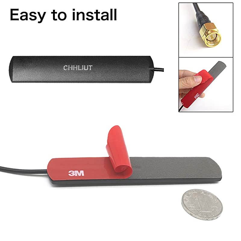 WiFi Antenna 24G SMA Male Window 3dBi Antenna OmniDirectional Signal Amplifier WLAN Router Antennas Booster