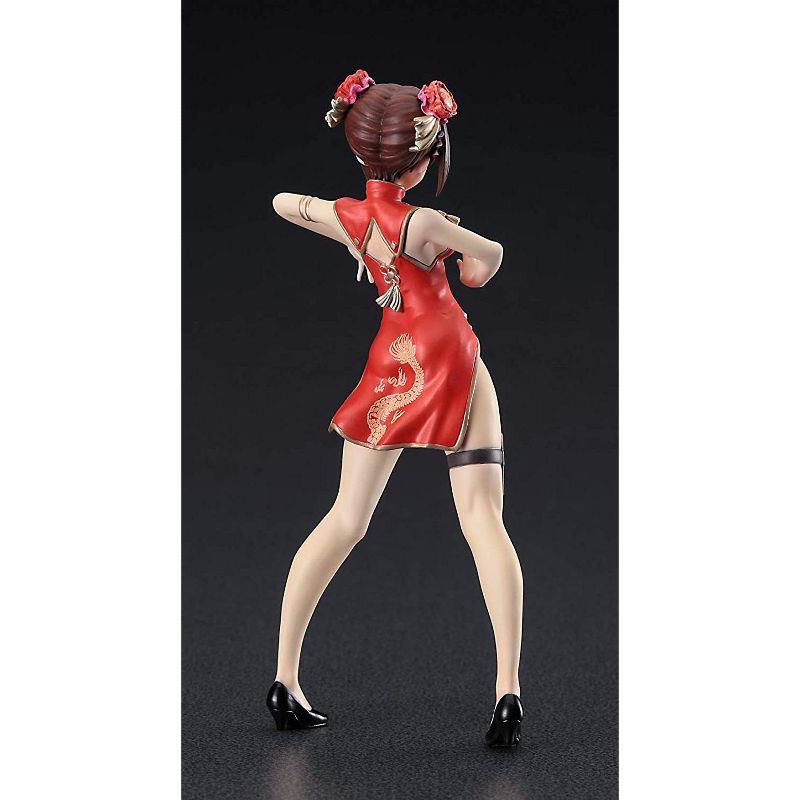 Hasegawa Egg Girls Collection 07 Haku Rinpha (China Dress)Unpainted  Resin Model Kit