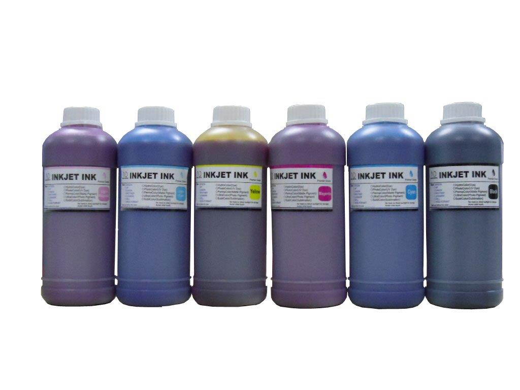 ND Brand Dinsink: 6 Pint 6x500ml refill ink for Epson 79 T079: Stylus 1400 1410 Artisan 1430 Printer