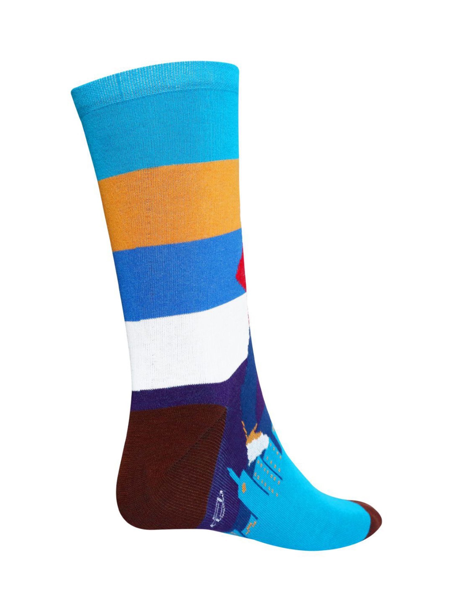 Dollar Socks For Men's Casual Full Length In (Pack of 3)
