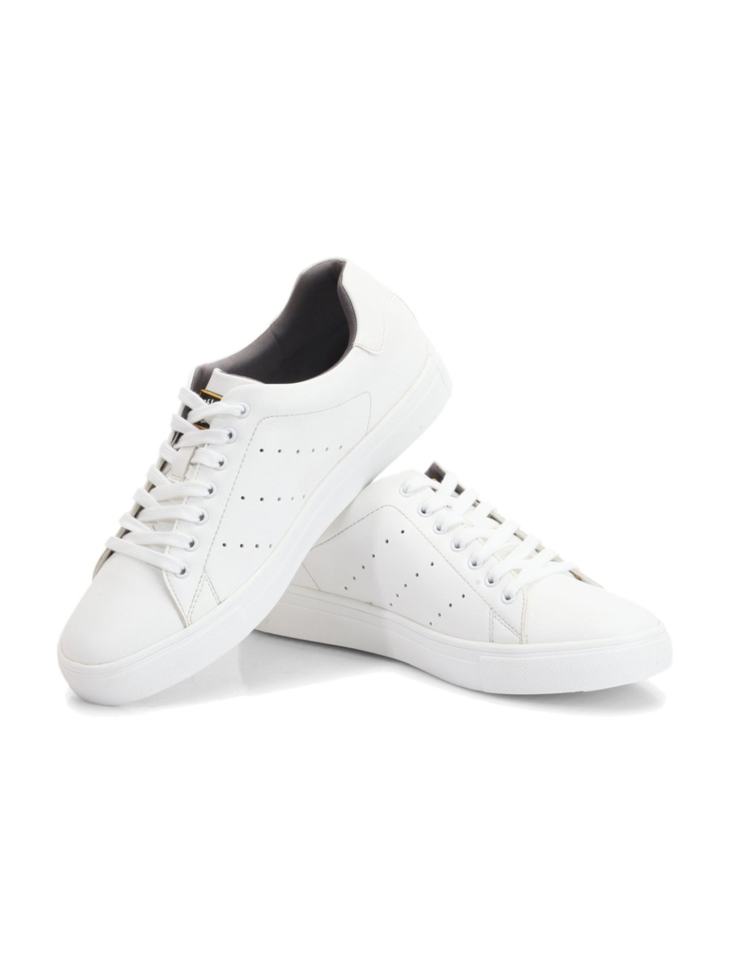 ID Men's White Casual Sneakers
