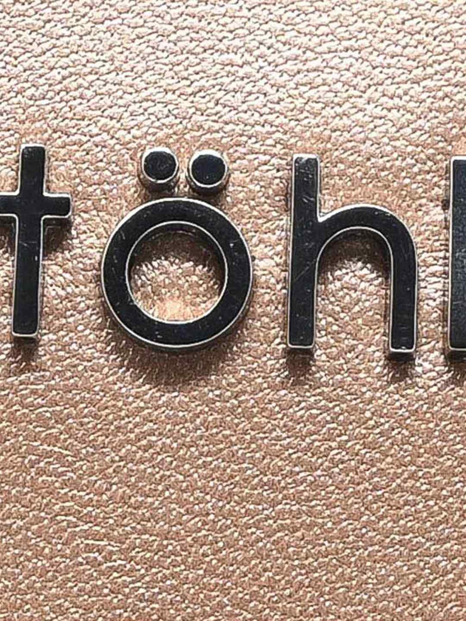 Tohl Nevern Beige Leather Medium Backpack