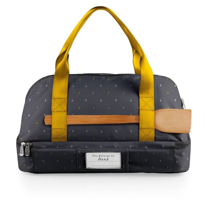 Picnic Time Potluck Casserole Tote Anthology Collection - Gray/Gold