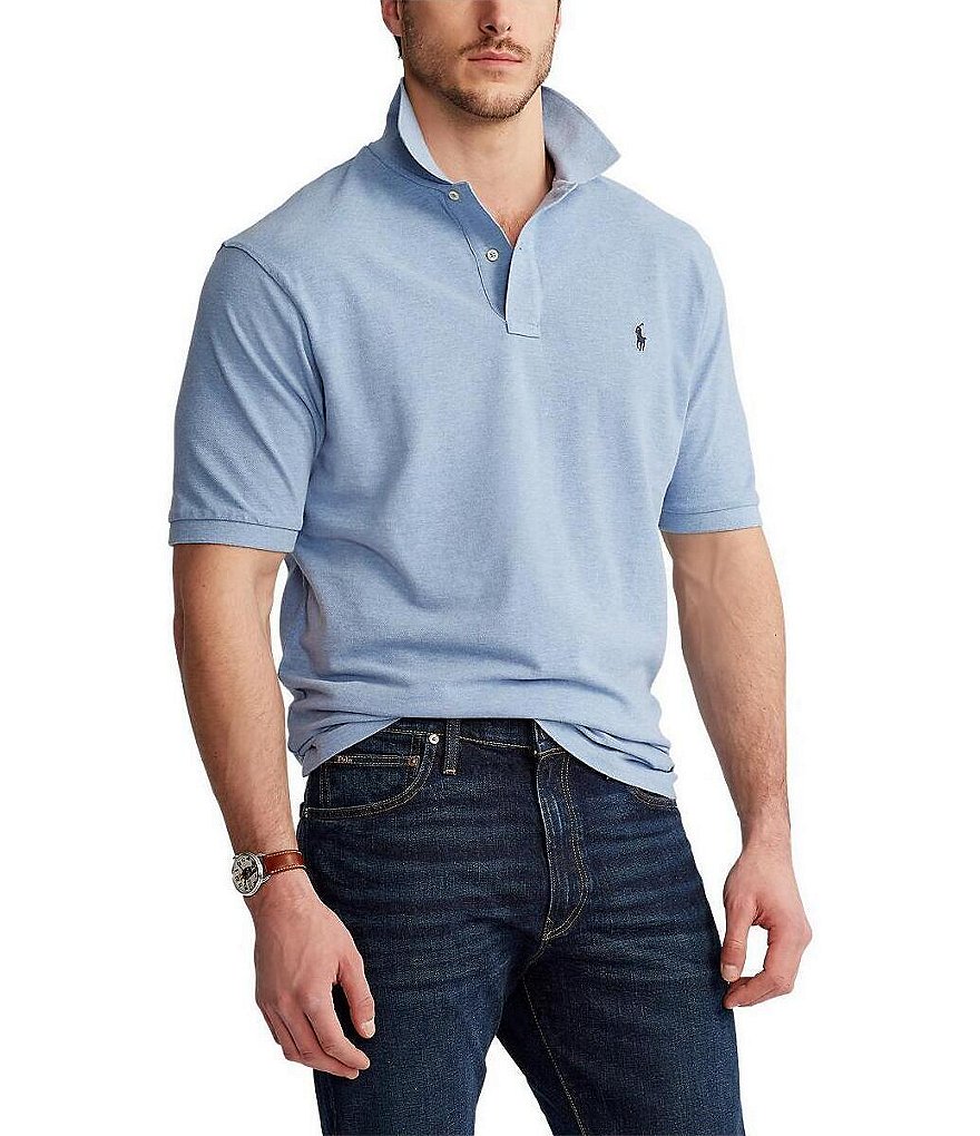 Cutter & Buck Big & Tall Prospect Textured Performance Stretch Short-Sleeve Polo Shirt