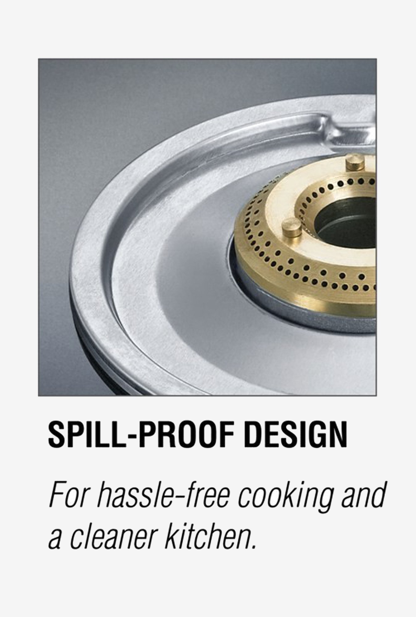 Prestige Premia GTS 02 D 40073 2 Burners Gas Stove (Black)