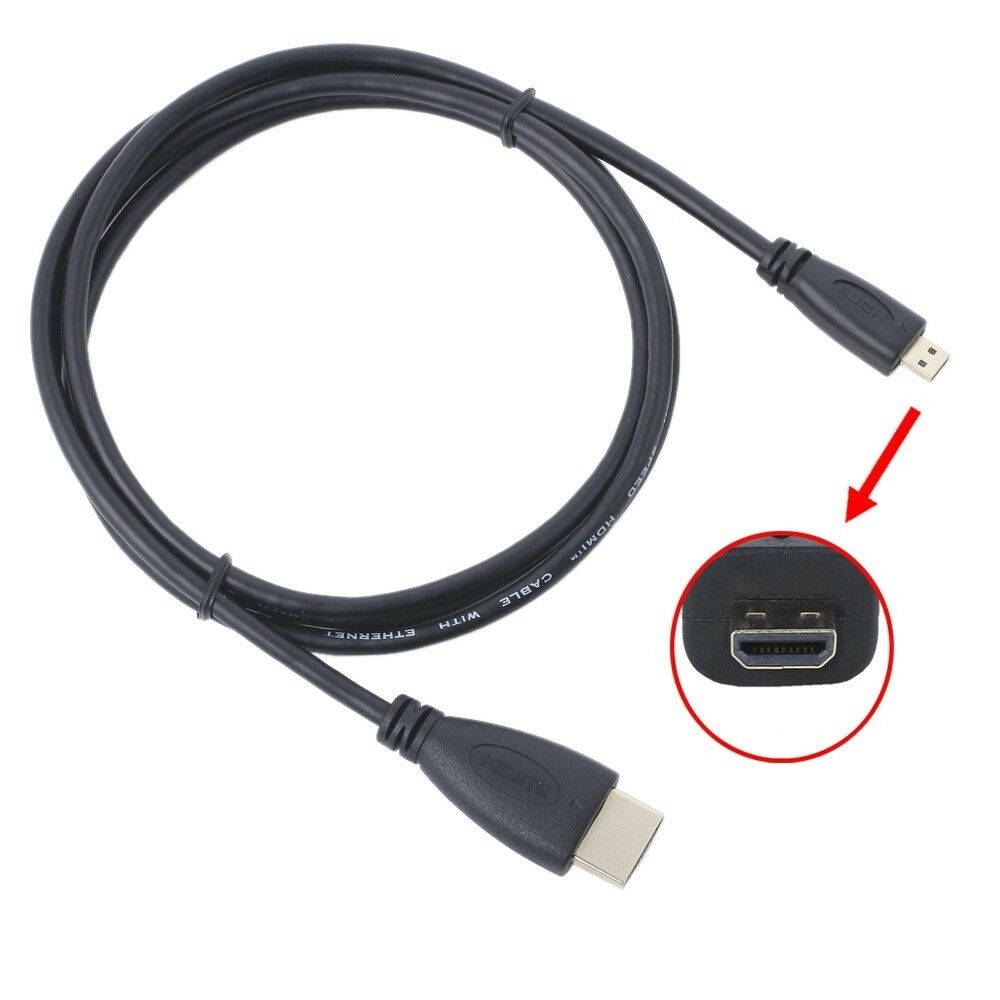 1080P HDMI AV HD TV Cable For  Lumix DMC-GH4 DMC-FZ1000 DMC-TZ55 camera