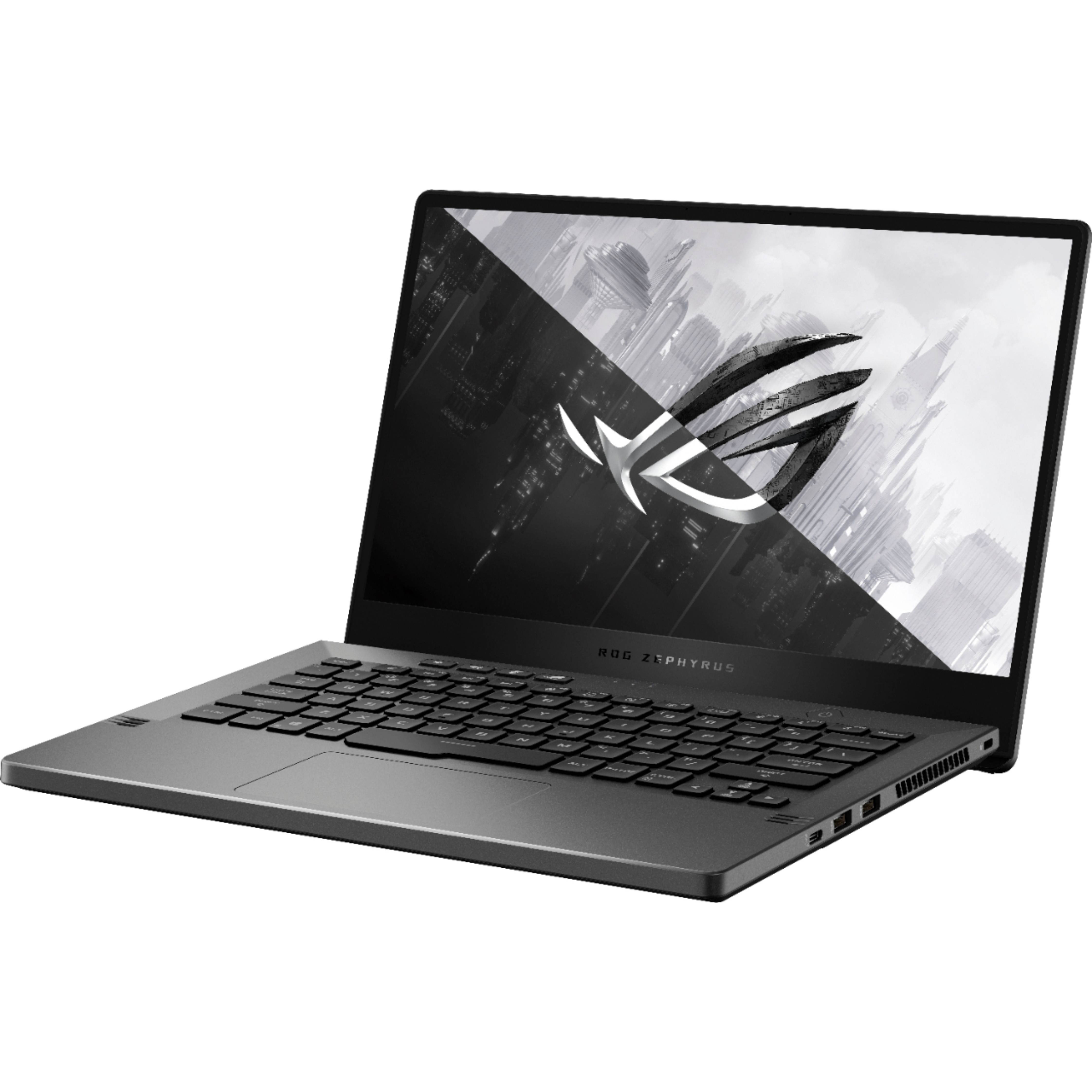 ASUS - ROG Zephyrus G14 14" Laptop - AMD Ryzen 7 - 8GB Memory - NVIDIA GeForce GTX 1650 - 512GB SSD - Eclipse Gray Notebook GA401IH-BR7N2BL PC Computer