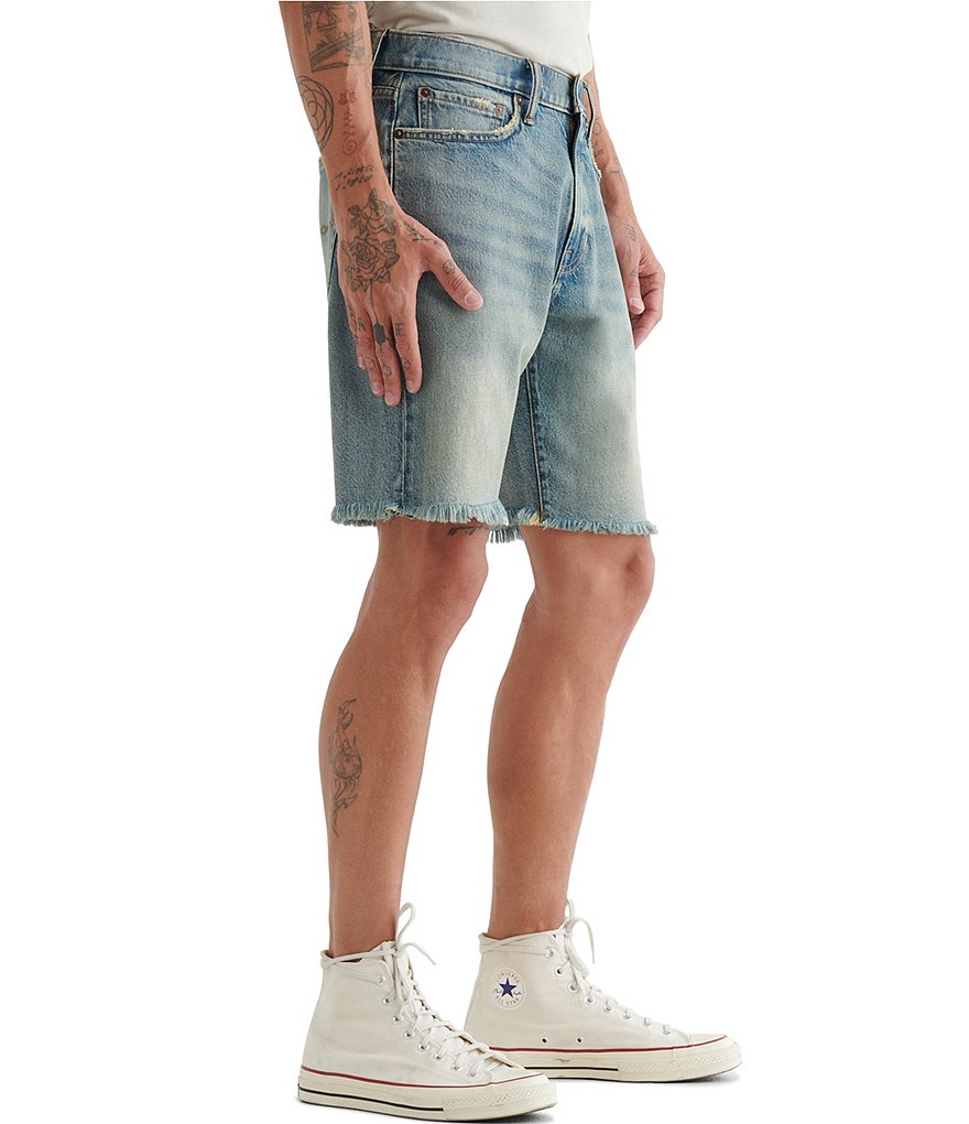Lucky Brand Jeans 410 Galleon 9#double; Inseam Denim Shorts