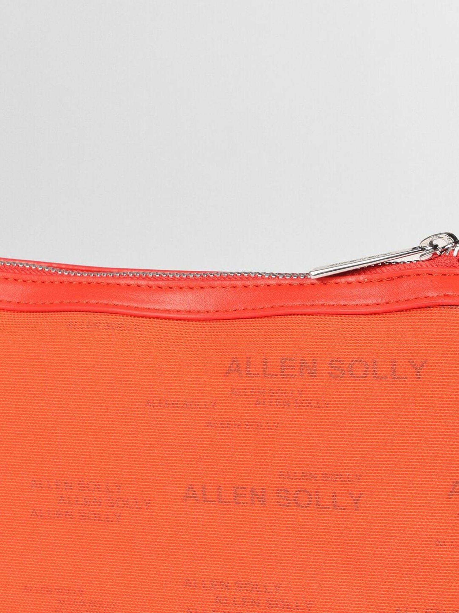 Allen Solly Orange Printed Medium Sling Handbag