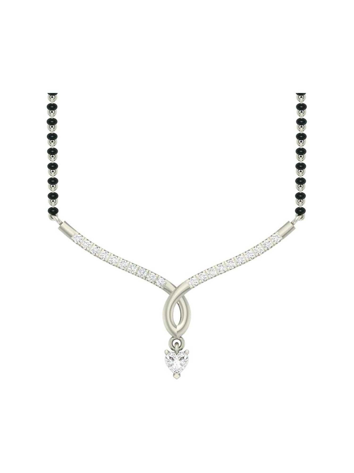 Clara Mila 92.5 Sterling Silver Mangalsutra