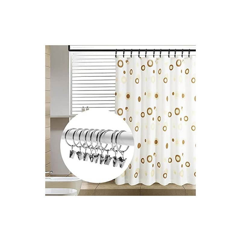 Pack Heavy-Duty Hook Clip Set Curtain Clips for Curtain Photos Home Decoration Art Craft Display - Silver
