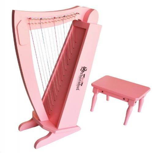 Schoenhut 15 String Harp w/ bench