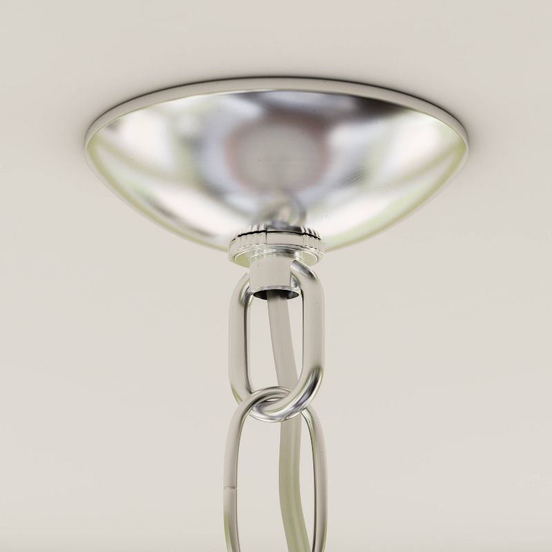 Kenroy Home Brushed Steel Finish Margot 3 Light Pendant