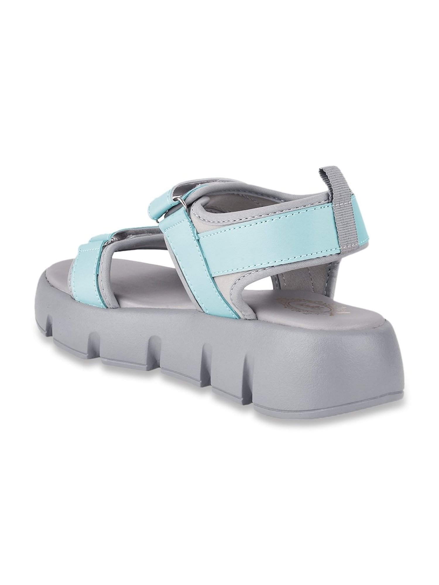 Shoetopia Women's Green Floater Sandals