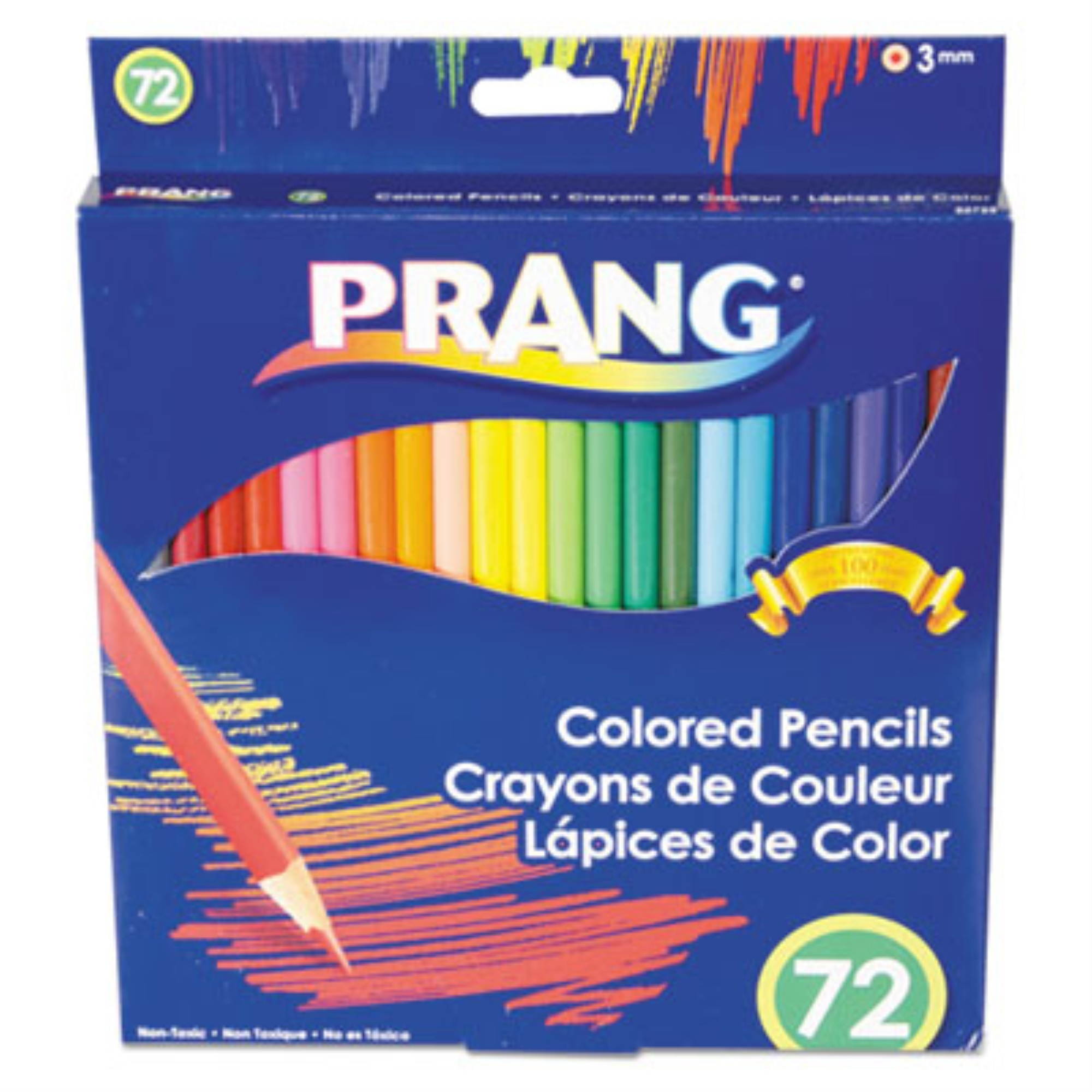 Prang Colored Pencil Sets ,PENCIL,COLORED,72CT,AST