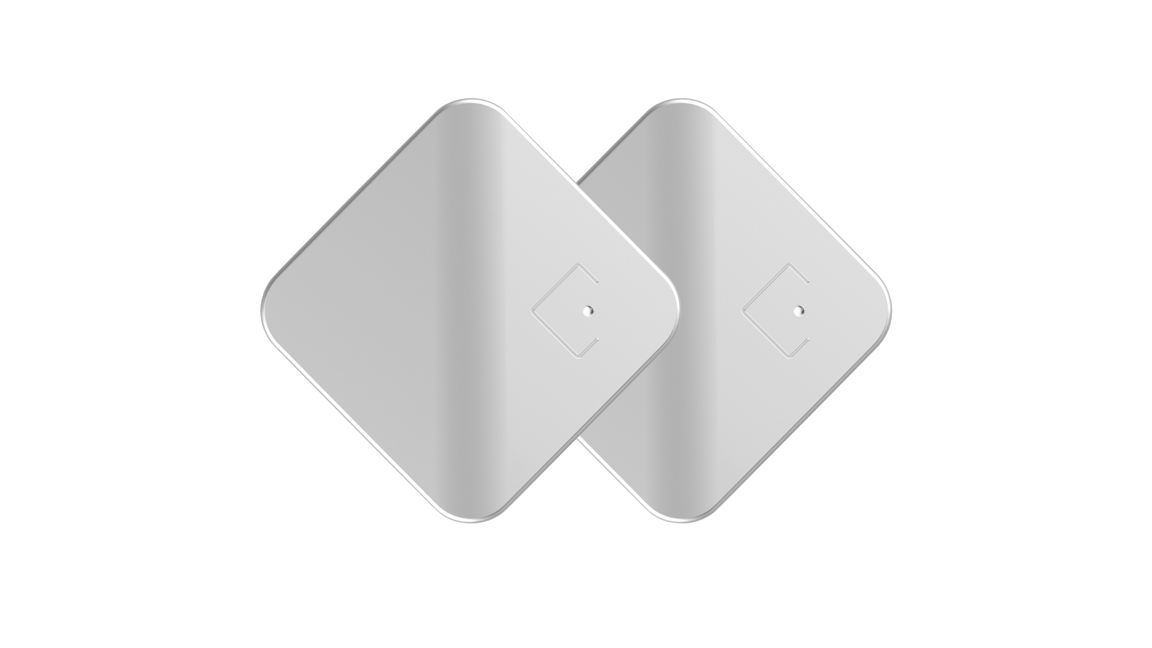 Tracmo Cubitag Bluetooth 5 Key Tracker | Phone & Wallet Locator | Lost Item Finder Compatible with Smart Home Device - Alexa | Replaceable Battery | Pet Tracking Chip Water & Dust Resistant