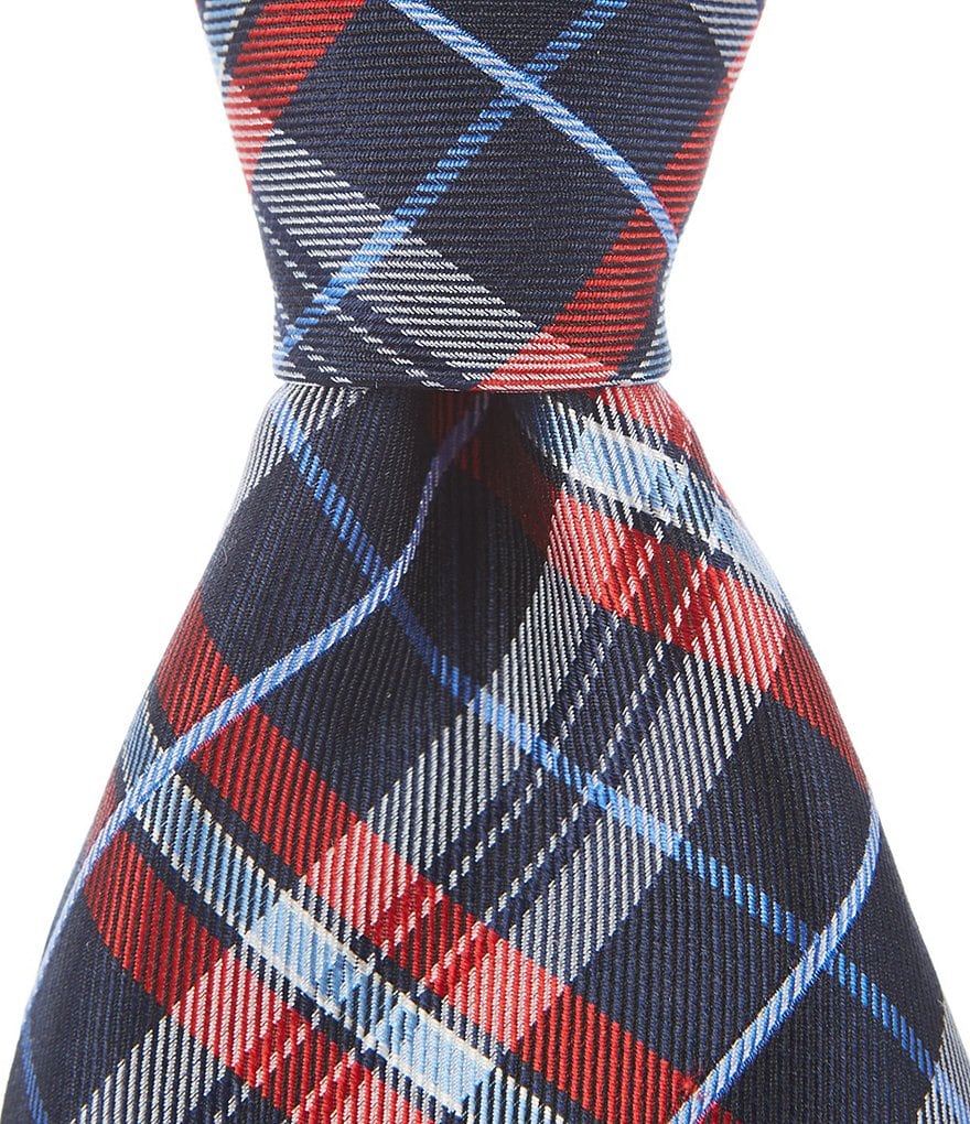 Murano Big & Tall Candler Diamond Traditional 3 1/8#double; Silk Tie