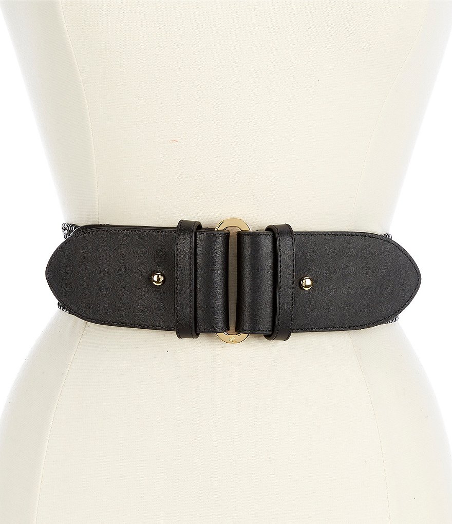 ADA 1.5#double; Kelli Croco Leather Belt