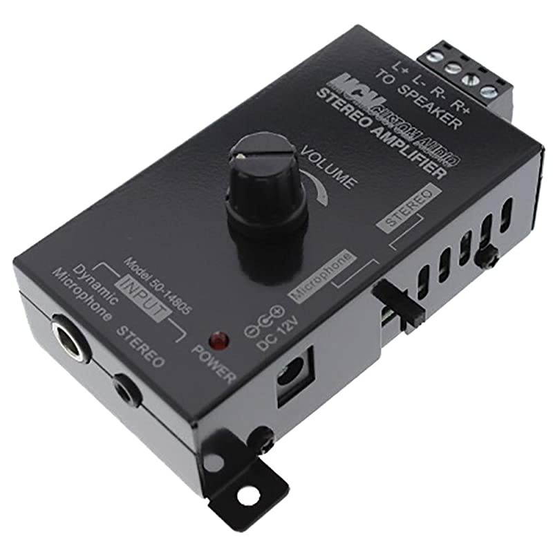 Amplifier, 30W, 2A, 12VDC, Wall