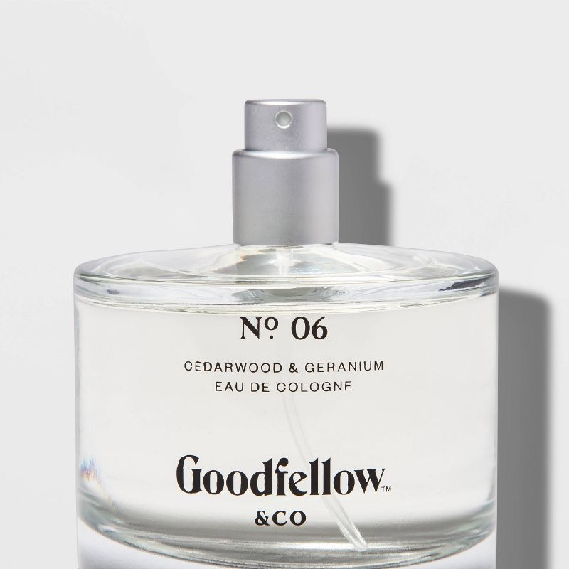 No.6 Cedarwood & Geranium Men's Cologne - 3.4 fl oz - Goodfellow & Co™