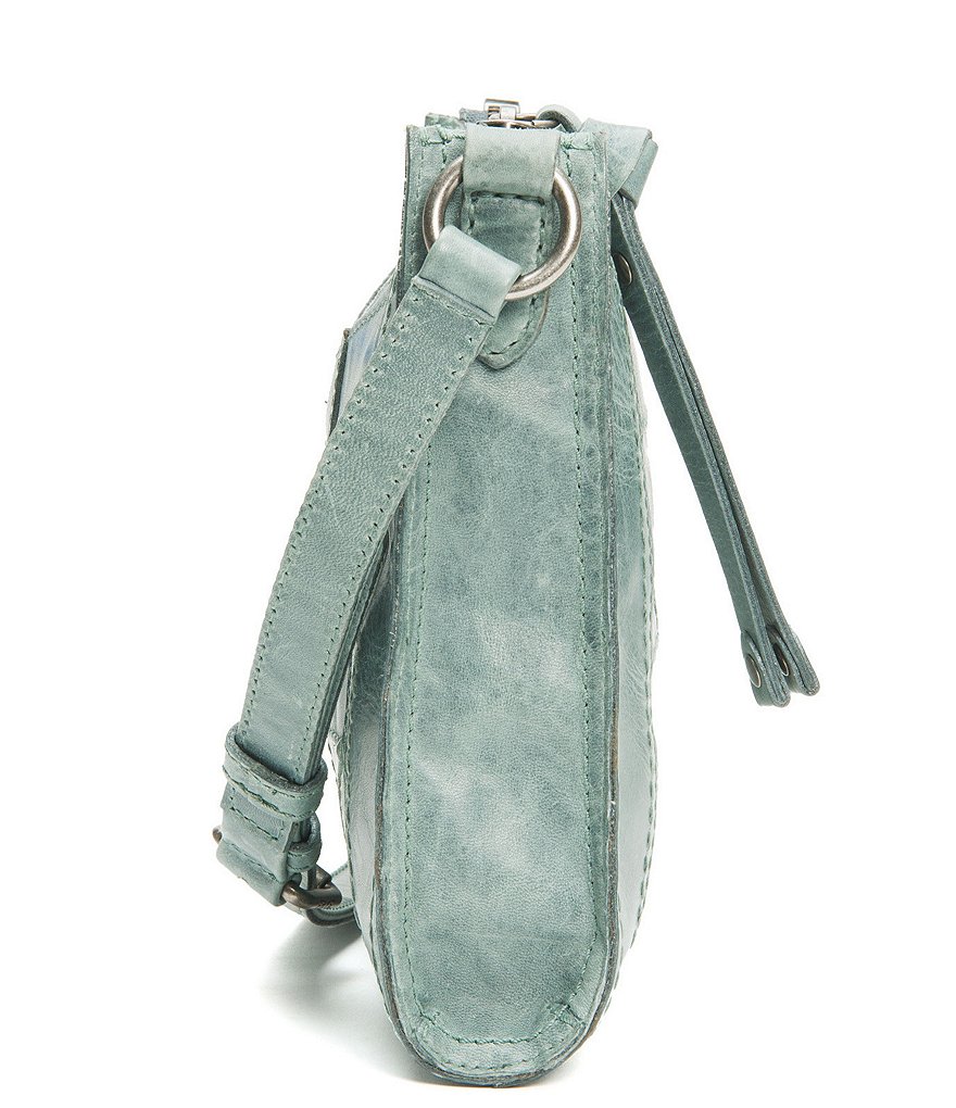 Frye Melissa Patchwork Leather Top Zip Crossbody Bag