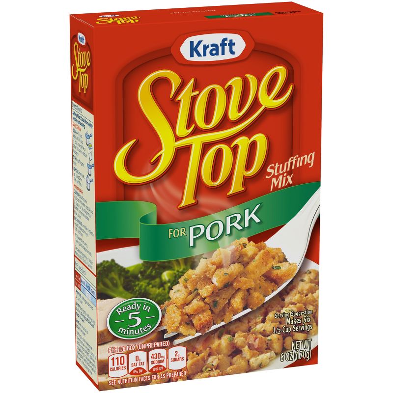 Kraft Stove Top Pork Stuffing Mix 6oz