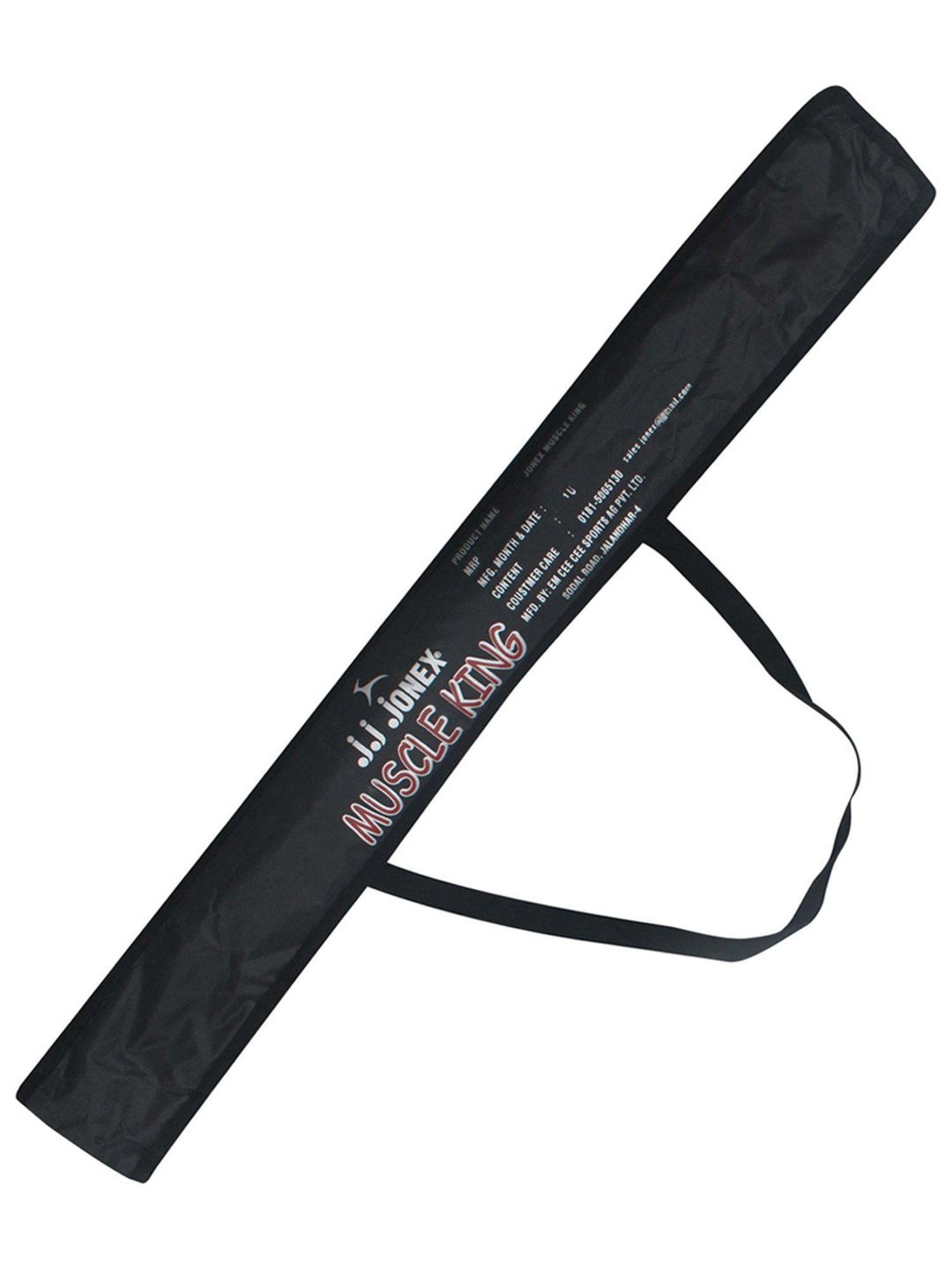 JJ Jonex Fitness Muscle King for Full Body Exercises & Home Gym with Free handling Cover (Red)