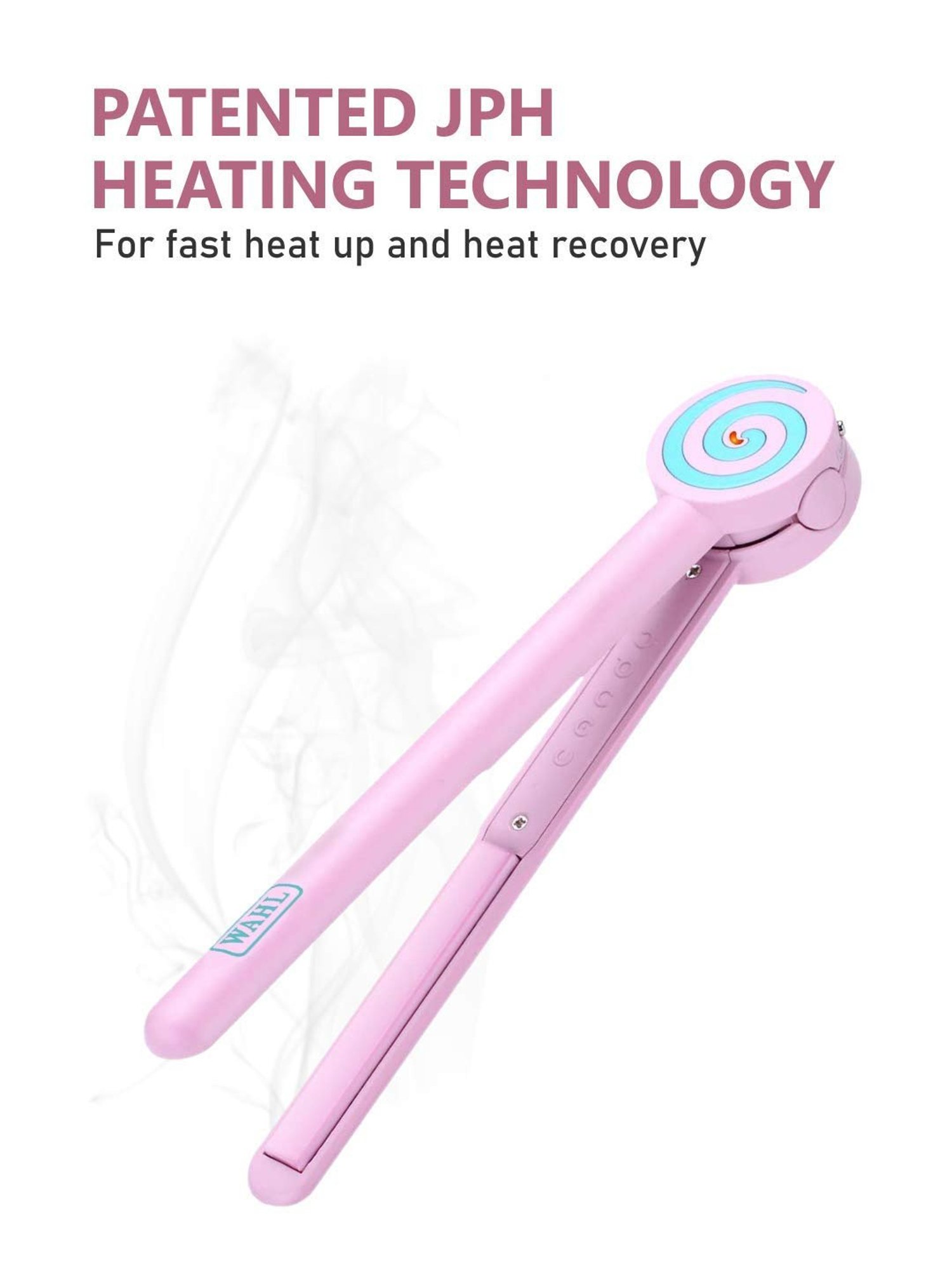 Wahl Lollipop WCHS6-1824 Mini Straightener and Curler (Pink)