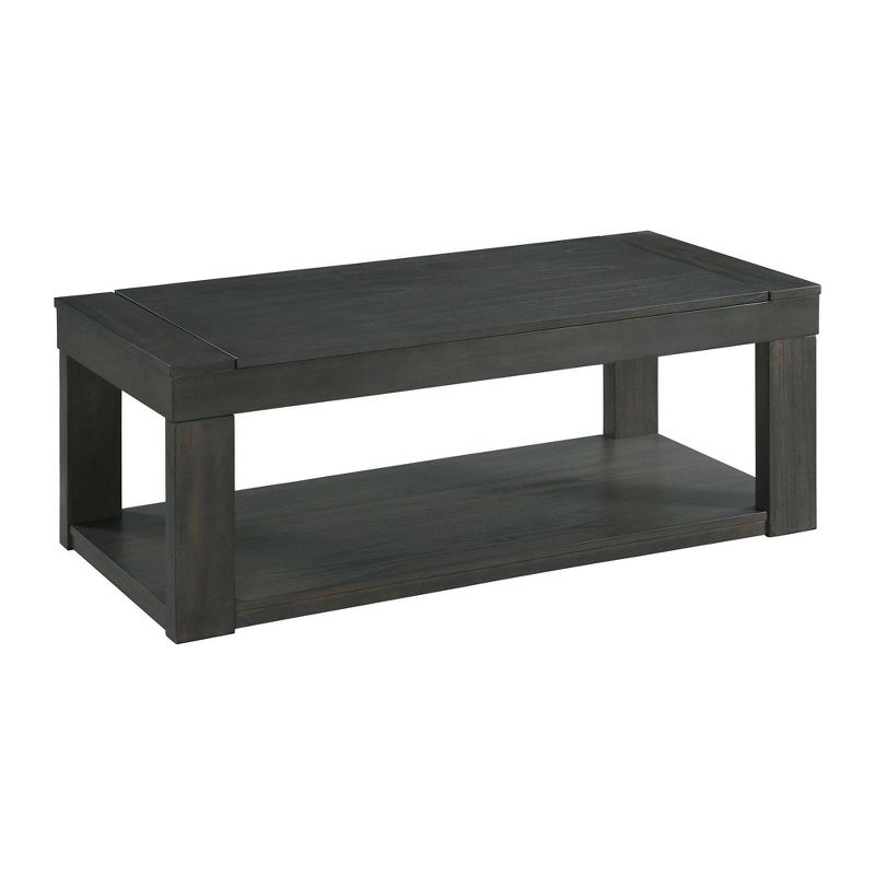 3pc Merle Coffee with Lift Top and 2 End Tables Dark Brown - Picket House Furnishings